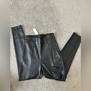 Ann Taylor- leather pants- size 2